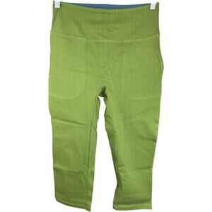 Women with Control‎ 2 Olive Pants Smooth & Sleek Capri Stretch Shapewear NWT